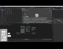 [Blender]Geometry Nodeの UVマッピングの基本メモ[デモ]