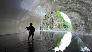 情熱大陸　不思議な場所でヴァイオリン演奏してみた