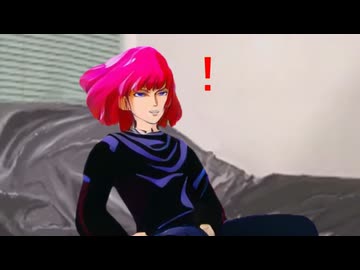 インタビューを受けるハマーン様