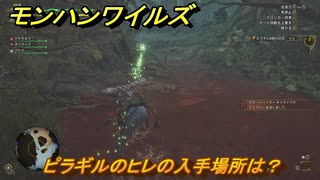 モンハンワイルズ　ピラギルのヒレの入手場所は？　武器・防具素材集め入手方法　＃２１５　【モンスターハンターワイルズ】