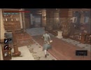 副背後の「LIES　OF　P　２周目」　ピアノ線9本