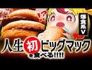 【爆食】ビッグマックを人生で初めて食べる日｜#おむらいす食堂