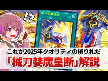 【遊戯王解説】械刀婪魔皇断