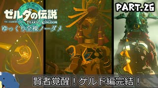 『11種の縛りプレイ＃26』ノーダメージで雷の賢者覚醒の場に立ち会う全裸リンク【ゼルダの伝説ティアーズオブザキングダム/ゆっくり実況】