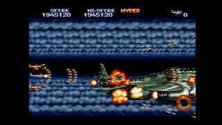 メガドライブ実機で「P‐47ⅡMD」ノーコンクリア。