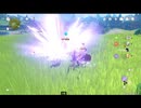 原神　雷電将軍＆フィッシュル＆ナヒーダでデイリー任務#４０３＆地脈の花
