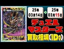 《33枚》デュエマ 買取相場｜03月14日～03月15日 ＜200円以上騰落＞ #デュエルマスターズ