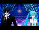 MMD、光忠、ミク、計２人、で、BOWANDARROW・米津玄師