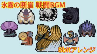 【8bit音源アレンジ】凍てつく要塞に蠢く影【氷霧の断崖 戦闘BGM】