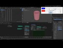 [Blender]Geometry Nodeの UVマッピングの基本メモ4[デモ]