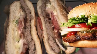 バーガーキングのワッパーのオールヘビーを食べました。 #バーガーキング　#ワッパー #オールヘビー