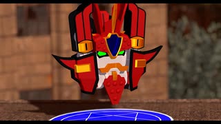 【VRC】完全変形グランゾート【3Dモデル】