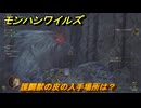 モンハンワイルズ　護闢獣の皮の入手場所は？　武器・防具素材集め入手方法　＃２９４　【モンスターハンターワイルズ】