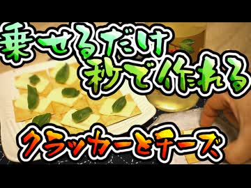 #197_【酒レビュー】クラッカーとチーズで晩酌【晩酌】