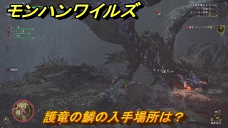 モンハンワイルズ　護竜の鱗の入手場所は？　武器・防具素材集め入手方法　＃２９８　【モンスターハンターワイルズ】