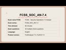 FCSS_SOC_AN-7.4 Dumps Updated - Pass Your FCSS - Security Operations 7.4 Analyst Exam Smoothly