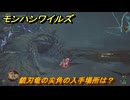 モンハンワイルズ　鎖刃竜の尖角の入手場所は？　武器・防具素材集め入手方法　＃３０７　【モンスターハンターワイルズ】