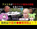 【ずんだもん解説】アメリカがウクライナ戦争をやめさせたい理由と中国の野望【国際情勢】