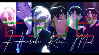【自作モデル】若王寺勘兵衛・桜木清右衛門で『ヒiアiソiビ』【RKRN_M.M.D】