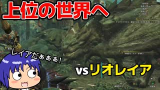上位の世界でリオレイアに挑む人と虫と猫【モンハンワイルズ】