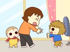 うちの3姉妹　第71話　お母さんの誕生日　おーちゃんと嫁　山本さん