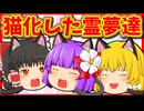 【ゆっくり茶番】霊夢達が猫になってしまった！？
