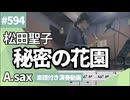 松田聖子「秘密の花園」をアルトサックスで演奏 楽譜 コード 付き演奏動画