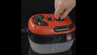 □ プロのように徹底的に掃除 – 2500W ポータブル スチーム クリーナー! □