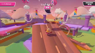 【fall guys】輪っかリベンジ【73】昔のバラエティ番組みたいなゲームです□