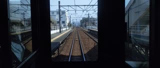踏切連続区間（片浜駅〜三島駅間）