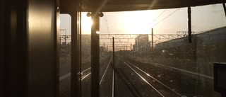 踏切連続区間（三島駅〜片浜駅間）