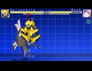 [MUGEN] クモの化け物がくノ一たちを中心に呑み込む