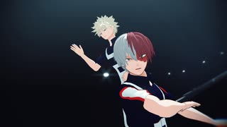 【MMDヒロアカ】Secret Answer【爆豪/轟】