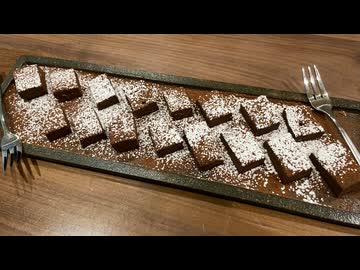 【多分妻が好きな生チョコ？】お菓子作りリベンジの、妻のしもべ