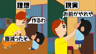 【アフレコ】家事の分担に文句を言うやつにやかましく反抗してみたゾ
