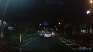 静岡県の足柄スマートICを出た所から海沿いの国道1号線へ⑬