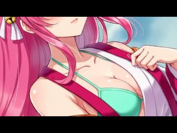 エロすぎて勃起不可避！？さくらみこのほぼ全裸セクシー水着ダンス