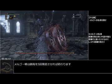 【Bloodborne】カンスト全ボスノーダメージRTA 1時間26分32秒(part2/3)