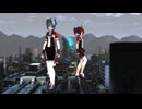 【MMD】MUTE２（ゴジラ＆ネギドリル版）／この街は嫌いな音ばかり、君の声を聞き逃さないように