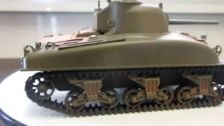 M5A1 STUART 1/48 TAMIYA & 　M-4シャーマン 1/48 TAMIYA