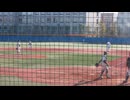村上宗隆 弟 日大2年 村上慶太（九州学院）がフォアボールを選ぶ＜日本大学 対 慶應大学 オープ戦 第二試合 2024年12月15日＞