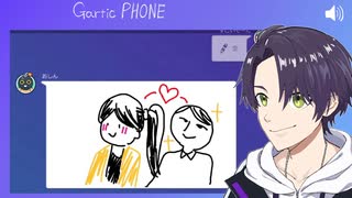 早瀬走に彼氏できたことを伝言ゲームで知る剣持【早瀬走/剣持刀也/手描き】