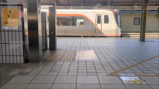 特急しなの7号 名古屋駅発車後(車窓・ワイドビューチャイム・自動放送)