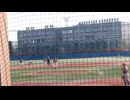 日大1年 永谷陽（日大高）が慶大2年 村岡龍（慶應）を三振＜日本大学 対 慶應大学 オープ戦 第二試合 2024年12月15日＞