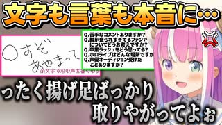 本音と建前配信なのにほぼ本音になってしまうルーナ姫【姫森ルーナ/ホロライブ切り抜き】