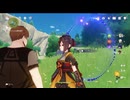 原神　雷電将軍＆千織＆ナヒーダでデイリー任務#４１８＆地脈の花