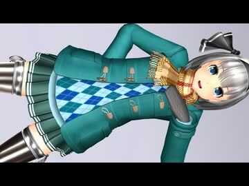 【東方MMD】超ミニスカ冬服妖夢は夜もすがら君想ふ
