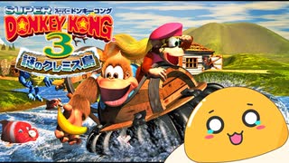 【配信アーカイブ動画】スーパードンキーコング3、やるよ！#6【初見プレイ】