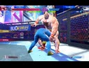 ストリートファイター６　875　底辺マスター　ザンギエフｖｓガイル　2024　0608