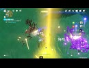 原神　雷電将軍＆フィッシュル＆ナヒーダでデイリー任務#４１９＆地脈の花